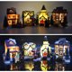 thumbnail image 5 of Adorno De Casa De Navidad, Casa De Pueblo Estable De Navidad LED Decorativa Para Sala De Estar, 5 of 8