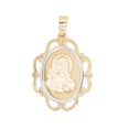 thumbnail image 1 of Dije Sagrado Corazón De Jesús Ovalada Oro 14 K Joyería M De León Dije Sagrado Corazón De Jesús, 1 of 2