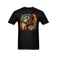 thumbnail image 5 of Black and white color and large size T-shirt, 5 of 7