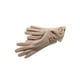 thumbnail image 5 of Minnieouse Guantes de Cachemira con pantalla táctil para mujer, mitones de invierno con lazo y dedos completos, calentador de manos, deportes de Caqui 2piezas, 5 of 6