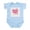 Sky Blue, variant on CafePress - Sweet Piper Infant Creeper - Baby Light Bodysuit, Size Newborn - 24 Months