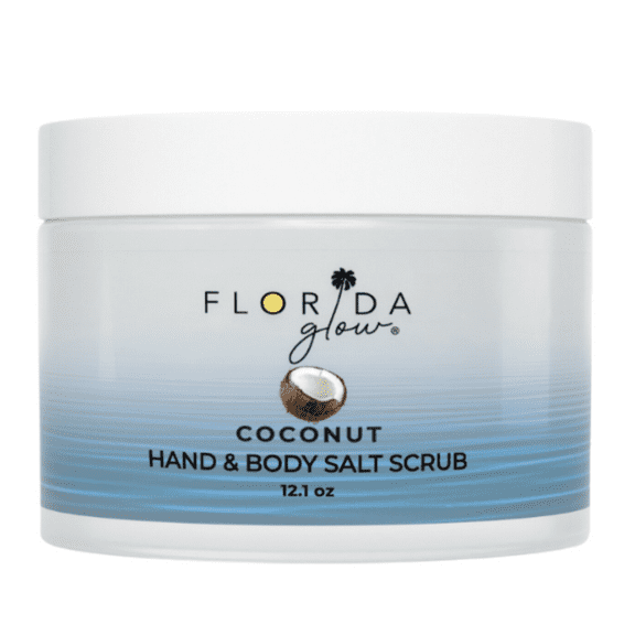 Florida Glow Ocean Salt Body Scrub Coconut 12.1oz