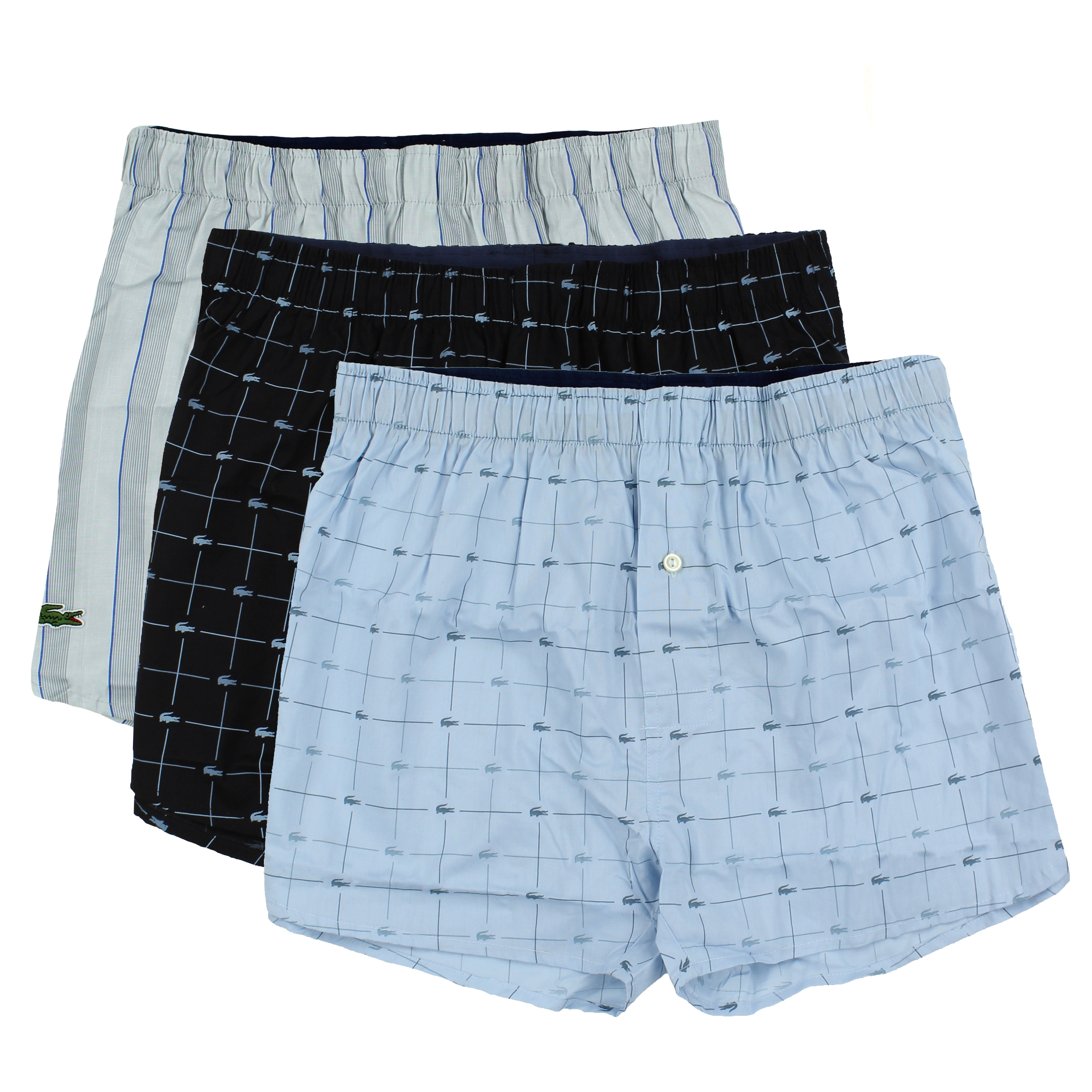 lacoste woven boxers