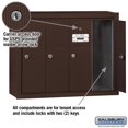 thumbnail image 2 of Mailbox Salsbury Industries 3504ZSU montado en superficie con 4 puertas, 2 of 5