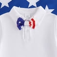 thumbnail image 6 of Kogui Toddler Summer Outfits Teen Boys Summer Clothes 2 Piece Short Sleeve T-Shirt and Shorts Casual Outfit Set 4T 5T (White,4-5 Years), 6 of 7