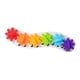 thumbnail image 2 of Tablero de actividades con juguetes Rainbow Gear, juego imaginativo, juguete sensorial interactivo, piezas para niños pequeños de 1 a 3 años, 2 of 7