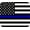 Blue Line MP09, variant on Thin Red Line Flag Patriotic Mouse Pad Mat Mousepad for Desk Computer Laptop PC Gaming Home or Office Gift for Firefighter (Red Line MP51)