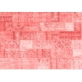 thumbnail image 1 of Ahgly Company Indoor Rectangle Patchwork Red Transitional Area Rugs, 2' x 5', 1 of 4
