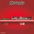 Mounds Dark Chocolate and Coconut Snack Size Candy, Bars 0.6 oz, 12 Count