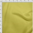 thumbnail image 4 of oneOone Cotton Jersey Yellow Fabric Dot Craft Projects Decor Fabric Printed By The Yard 58 Inch Wide, 4 of 4