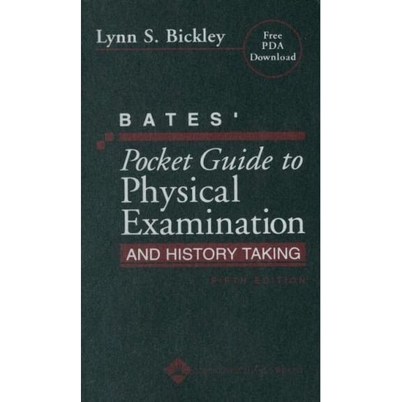Pre-Owned Bates' Pocket Guide to Physical Examination And History Taking (Paperback) 0781793483 9780781793483