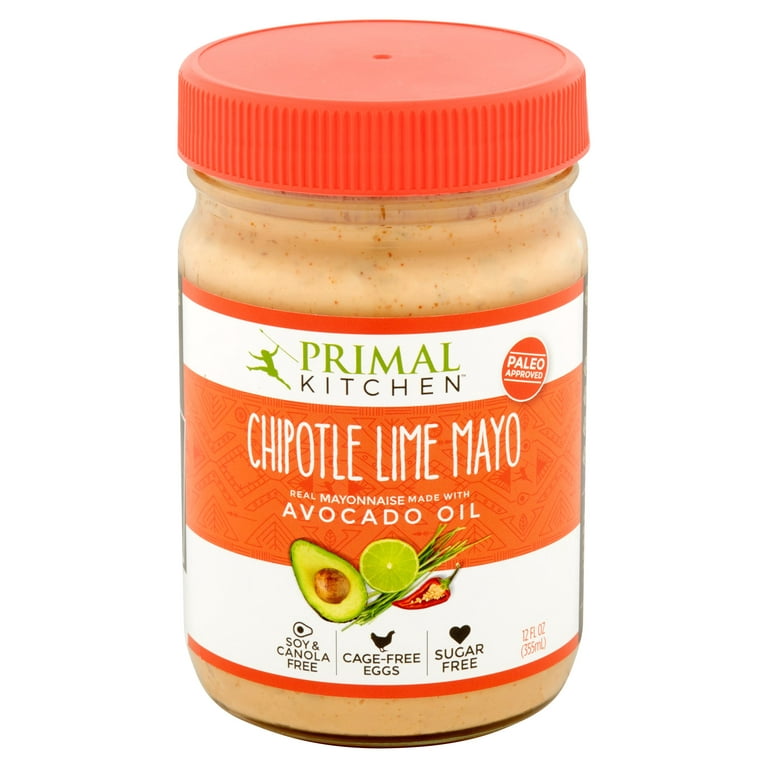 Primal Kitchen Mayo Chipotle Lime,12 oz (Pack of 6)
