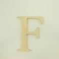 thumbnail image 3 of Package of 1, 18 Inch X 3/4" Thickness Baltic Birch Wood Letter F in The Times New Roman Font, Thick, Upper Case for Art & Craft Project, Made in USA, 3 of 4
