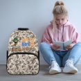 thumbnail image 2 of KUIFORTI Duck Camo Kids Backpack 16 Inch Polyester Boys School Bag with Front Pockets Adjustable Straps Suitable for Elementary Primary Middle Back to School Supplies, 2 of 7