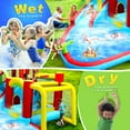 thumbnail image 3 of iRerts Bounce House with Blower, Inflatable Bounce House for Kids 3-6, Jumping Bouncer with Slide, Splash Pool, Water Gun, Climbing Wall, Basketball, Bouncy Castle for Outdoor Indoor, 3 of 10