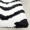thumbnail image 2 of Safavieh Barcelona Carmella Zigzag Stripes Shag Area Rug, 2 of 3