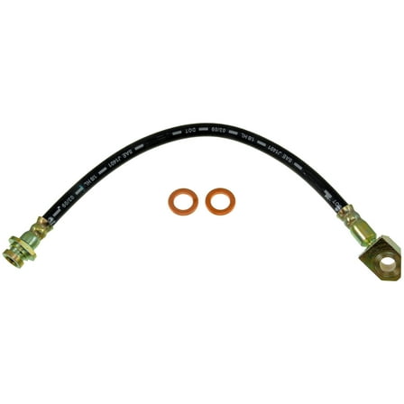 Dorman H77756 Front Left Outer Brake Hydraulic Hose for Specific Nissan Models Fits select: 1985 NISSAN 720, 1984 DATSUN 720
