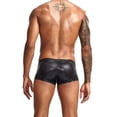 thumbnail image 4 of Eashery Mens Briefs Underwear Solid Comfy Underwear Mens Briefs Cotton Black L, 4 of 5