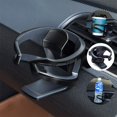 thumbnail image 1 of Removable and universal cup / bottle holder with adjustable bracket for car air vent, 1 of 5