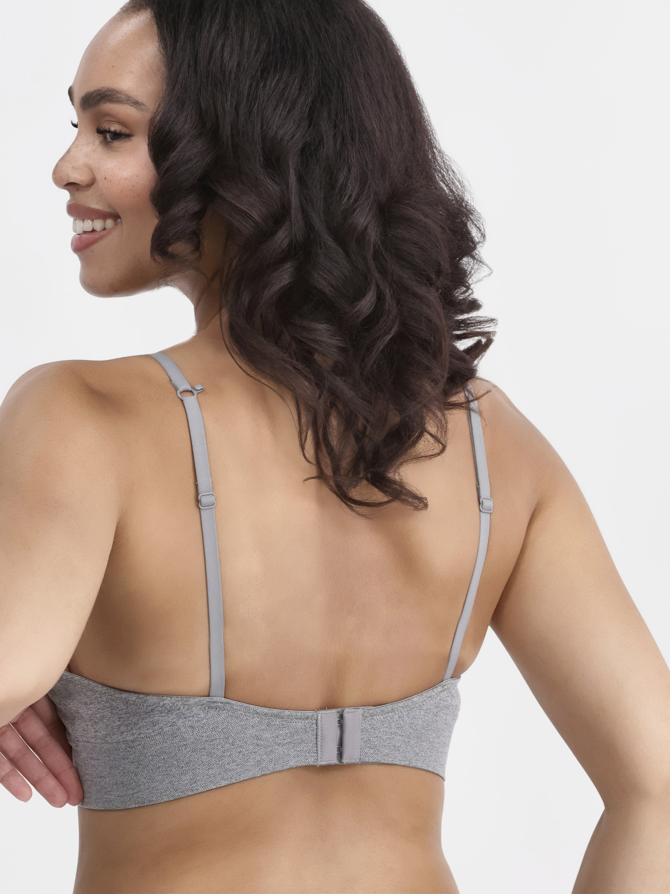No Boundaries Women's Seamless Wirefree Bra, Sizes XS-XXXL