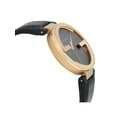 thumbnail image 4 of Gucci Interlocking 42mm Gold Tone Steel Black DIal Quartz Mens Watch YA133212, 4 of 6