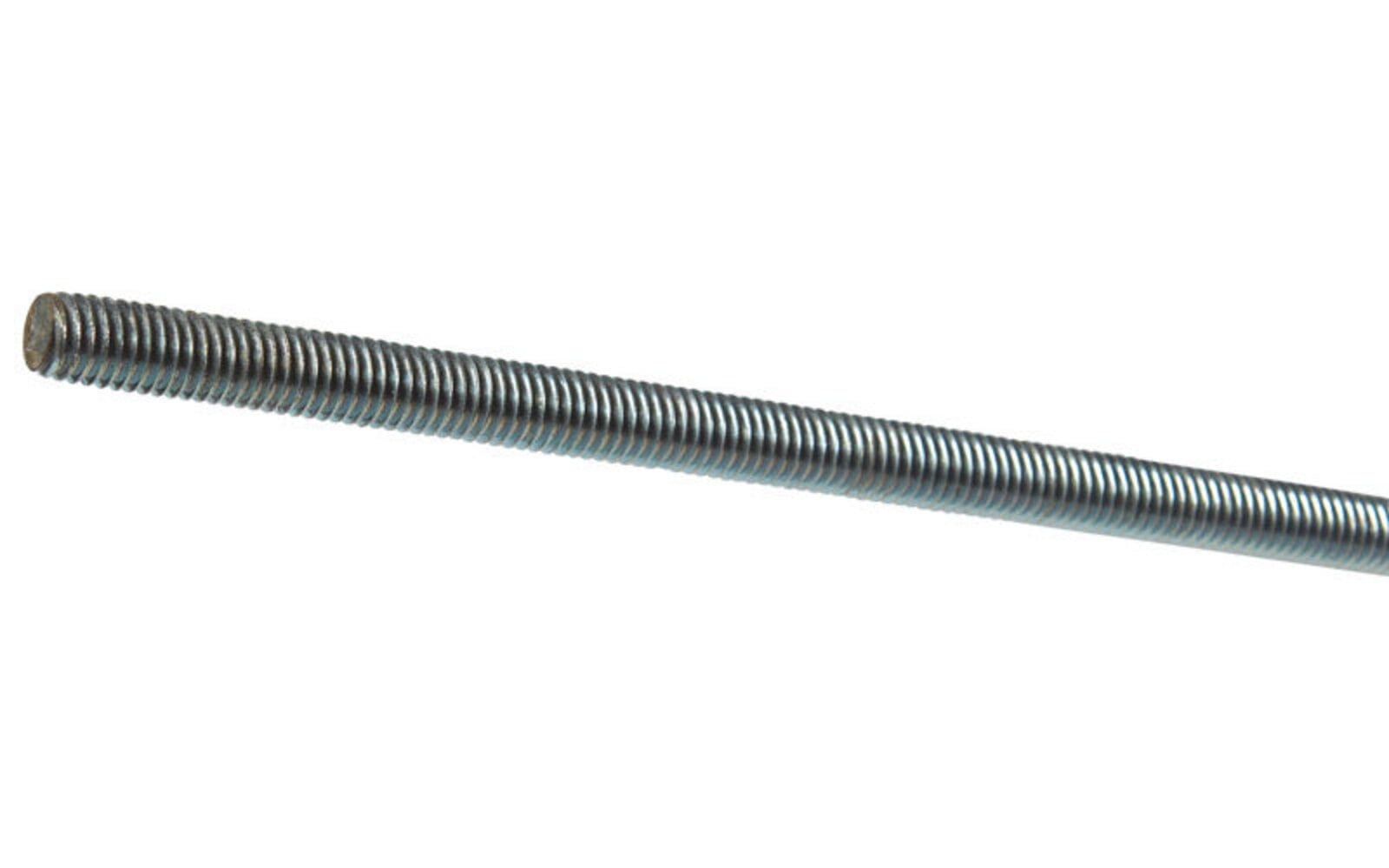 Boltmaster Steelworks SteelWorks 7/16 in. D X 72 in. L Zinc-Plated Steel Threaded Rod — Construction & DIY Use, Standard Hardware Spec
