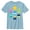 Light Blue, variant on Boy's Disney Princess Easter Eggs  Graphic Tee Athletic Heather Large