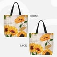thumbnail image 3 of Xecao Sunflower 5 for Tote Bag: spacious with inner pockets, ideal for work, shopping, or travel., 3 of 9