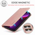 thumbnail image 6 of Dteck for Apple iPhone 13 Pro Max Case with Card Holder Magnetic Premium Leather Flip Wallet Case Business / Classical Protective Cover with Kickstand Cover for iPhone 13 Pro Max, Rosegold, 6 of 6