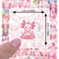 thumbnail image 6 of 35pcs-50pcs Colorful Axolotl Stickers Animal Cute Cartoon Stationery Stickers for Phone Laptop Suitcase, 6 of 9