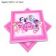 thumbnail image 1 of Juego de vajilla con temática de poni rosa para niños y niñas, servilleta, Taza y plato, suministros de decoración de recuerdo de fiesta, feliz cumpleaños y Baby Shower, 1 of 4