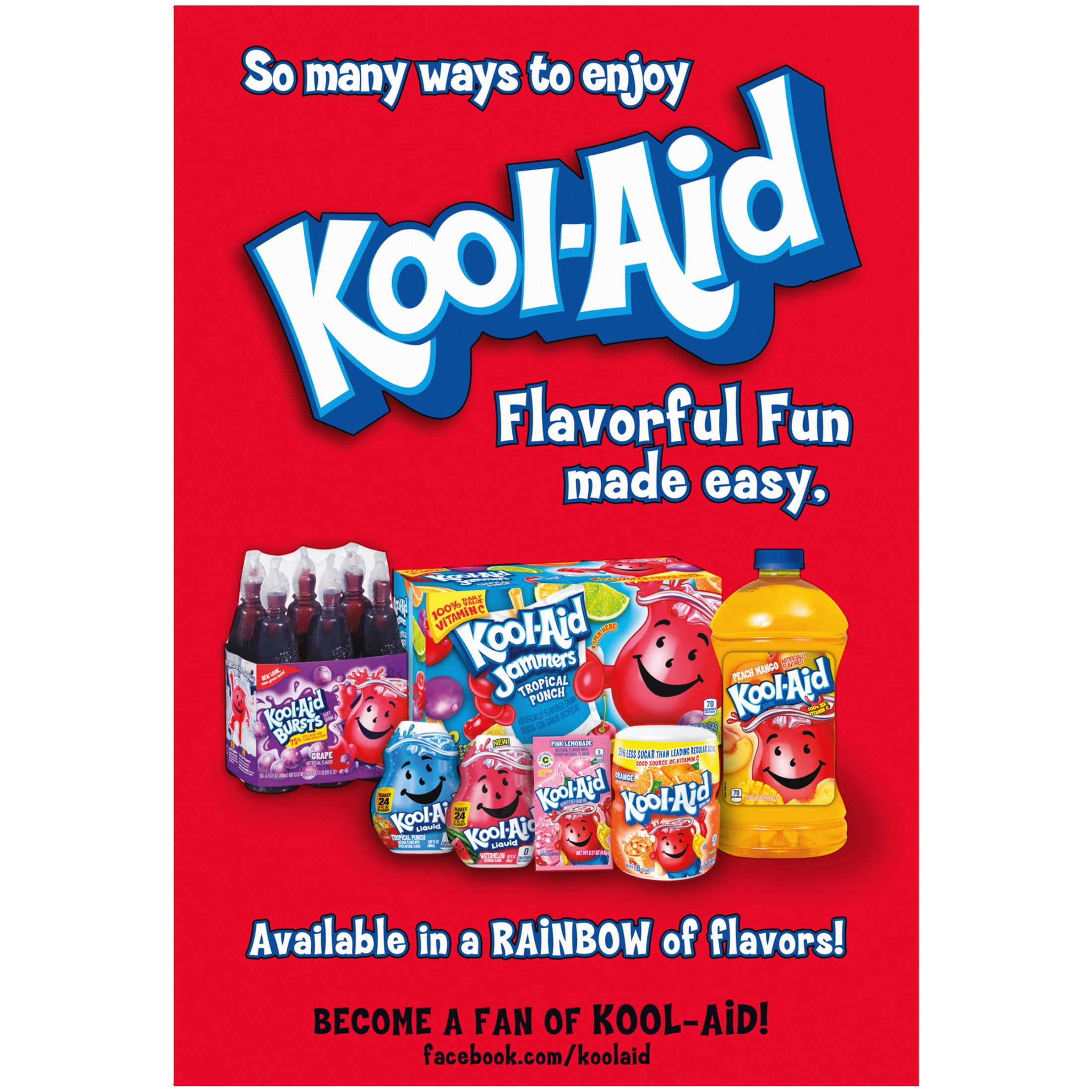 Kool-Aid Singles Sugar-Sweetened Cherry Artificially Flavored Powdered Soft Drink Mix, 12 ct On-the-Go-Packets