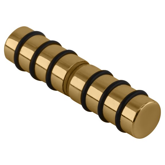 CRL 3109GP Gold Plated Double Glass Shelf Support