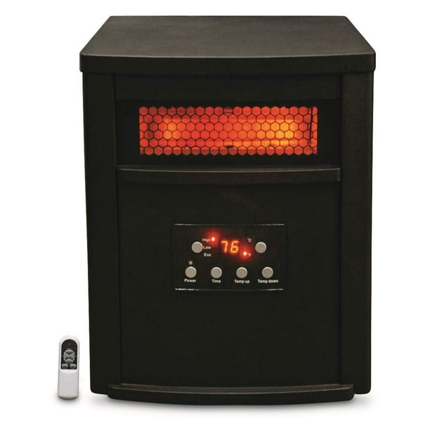 Lifesmart ZCHT1071US 1500 Watt 8 Element Infrared Electric Portable