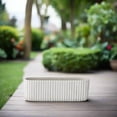 thumbnail image 5 of Lucia Cement Rectangular Pot, 5 of 9