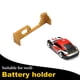 thumbnail image 5 of RC Car Sujetador de batería Firmas Profesional Firmas Remoto Controlado Coches Parte Metal Fix Accesorio Reemplazo K989 K979 K999 Mini-Q8 Q9 Golden sidaley FN009817-03, 5 of 7