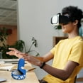thumbnail image 2 of YSNOOWE 1 Paire de Couvre-Poignées de Manette VR Bleu en Silicone pour Utilisateurs VR Gaming avec Protection Rentrée Scolaire, 2 of 8