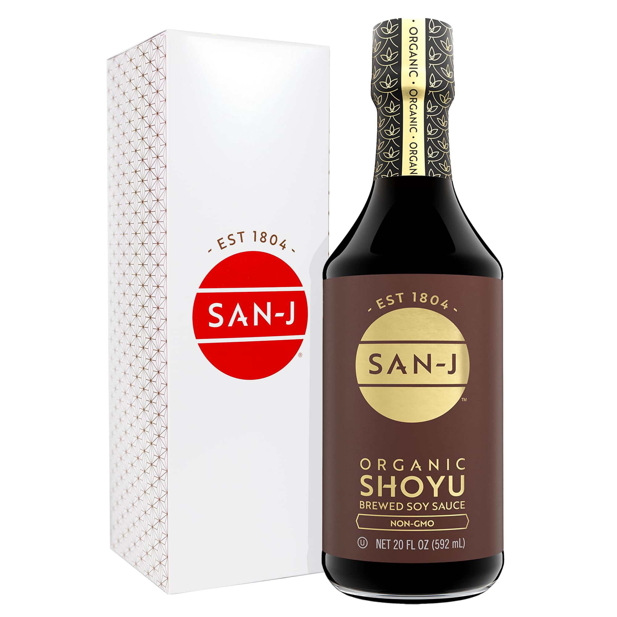 San-J Tamari Gluten Free Soy Sauce Non GMO Black Label 64 Ounce