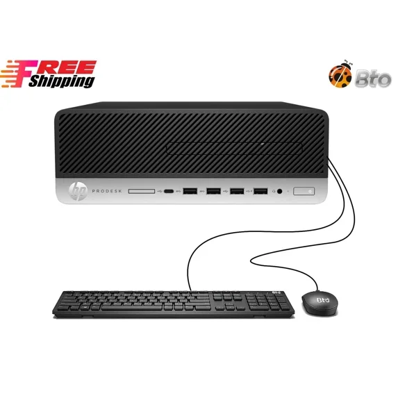 Restored Windows 11 PC HP ProDesk G3 Desktop Computer, Intel Quad Core i7-6700 6th Gen, 32GB DDR4 Ram, 1TB SSD, Keyboard & Mouse, Wi-Fi (Refurbished)