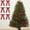 Red, variant on EWASWON Velvet Christmas Bows, 16 Pack Beige Pre-Tied Christmas Tree Bows for Wreath Garland Gift Wrapping, Neutral Rustic Farmhouse Holiday Decor