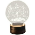 thumbnail image 1 of Creative 3d Eid Led Petite Lampe de Table Acrylique Ramadan Partie Décor, 1 of 4
