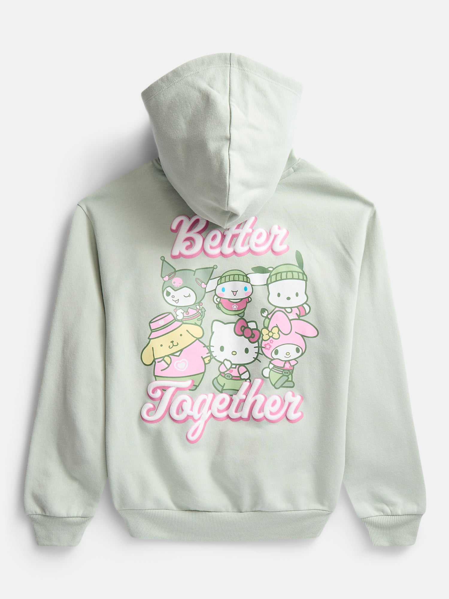 Hello Kitty and Friends Girls Graphic Fleece Hoodie, Sizes 4-16