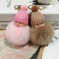 thumbnail image 2 of 1Pcs Creative Key Chain Multi-purpose Adorable Sleeping Baby Doll Pendant Household Supplies, 2 of 10