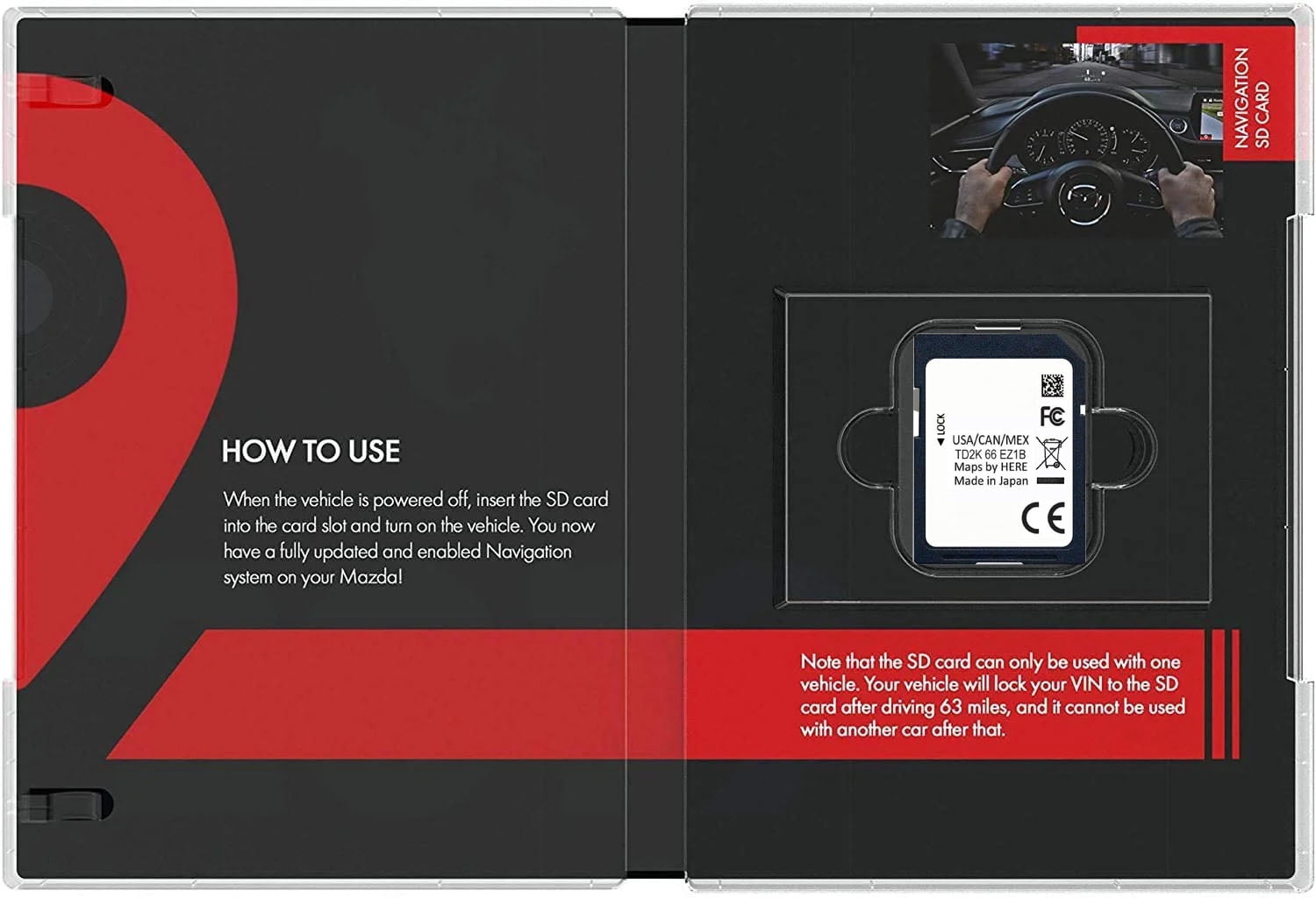 2024 Latest Navigation SD Card Compatible with 2021-2023 / CX-50 MX-30,2022-2024/ CX 50,2021-2023/3