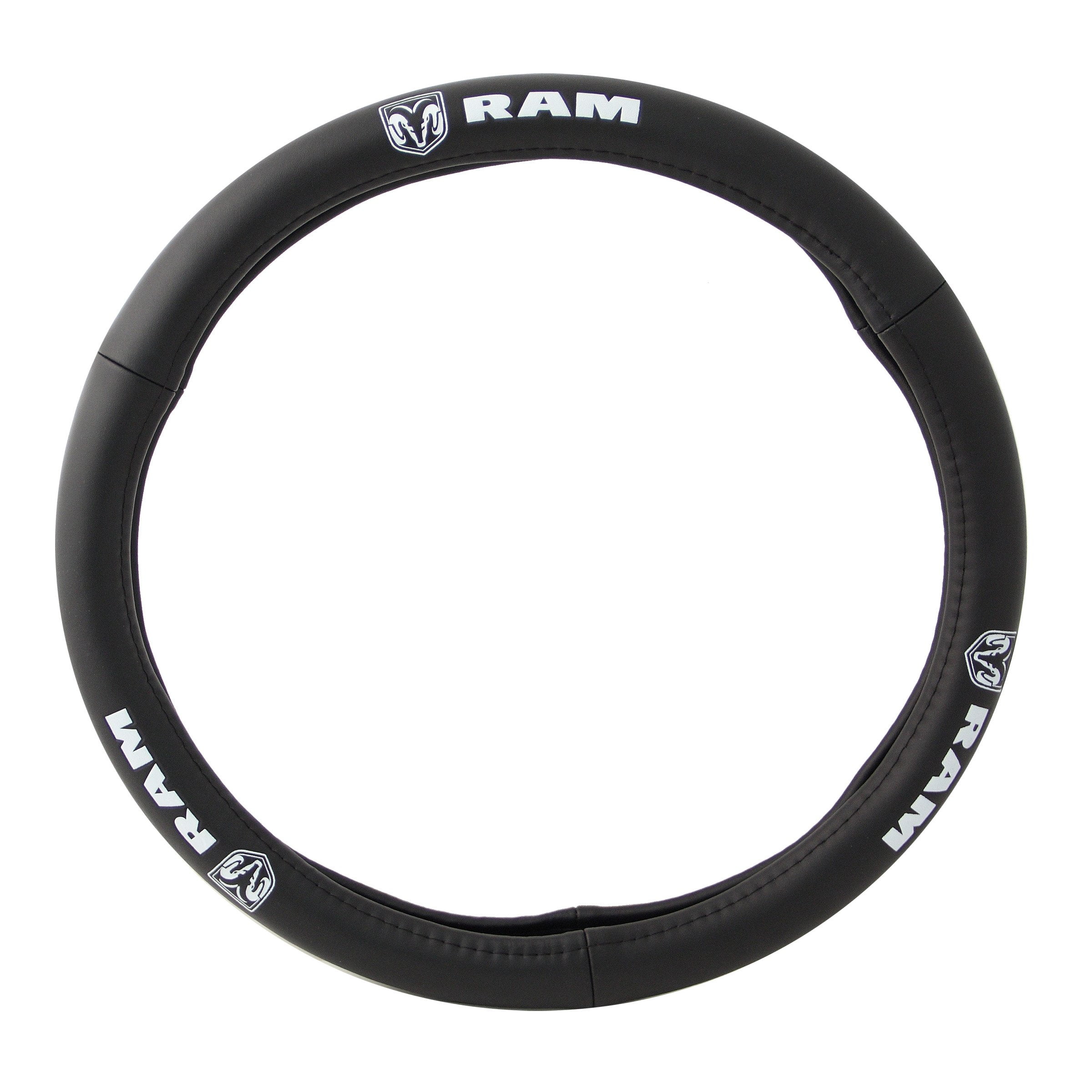 Dodge Steering Wheel Cover, Dodge Ram Logo Genuine Leather Steering