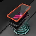 thumbnail image 5 of ExoGuard For T-Mobile REVVL V Plus 5G Case, Phone Case with Screen Protector and Kickstand (Orange), 5 of 6