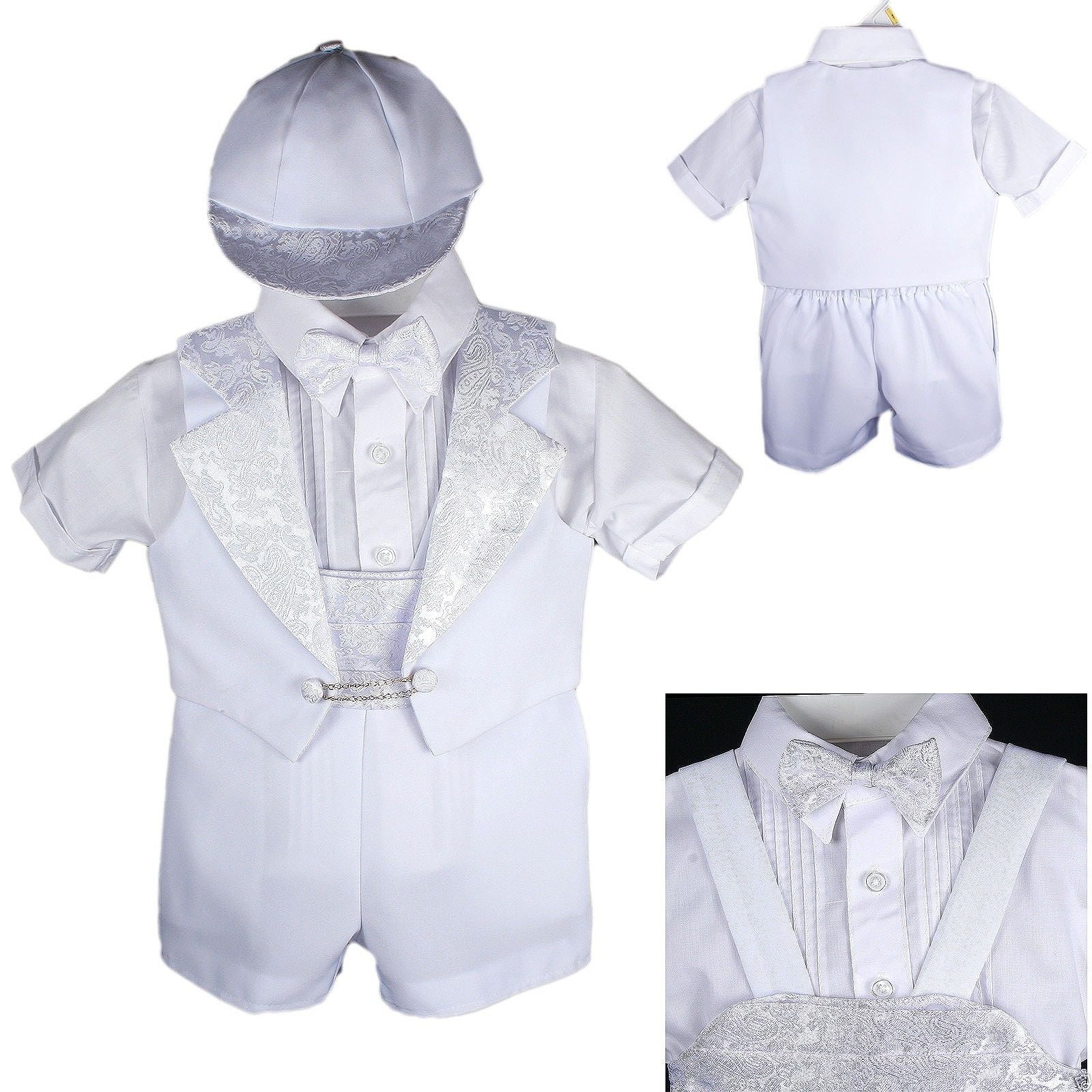 white company christening outfit