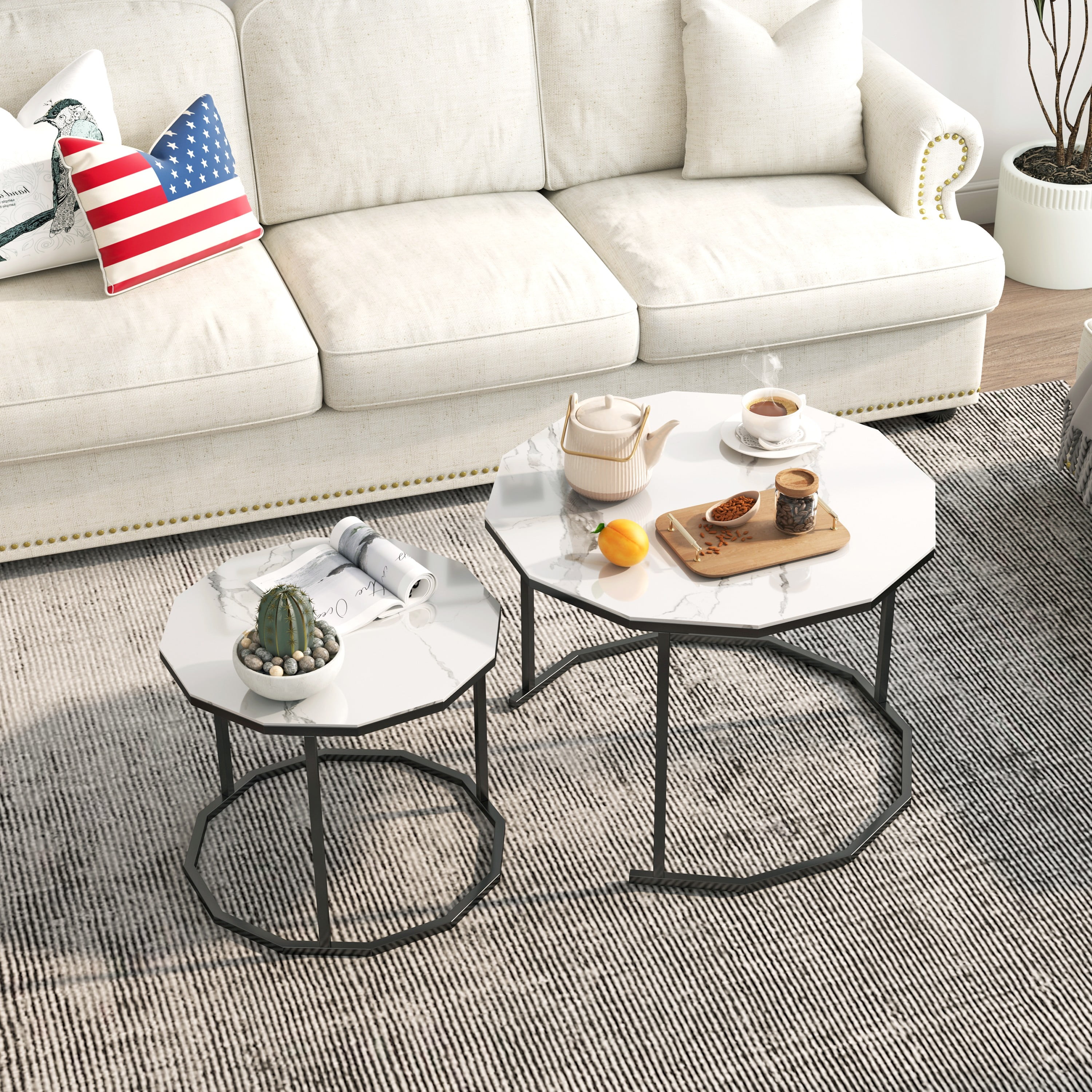 Round bunching 2024 coffee tables