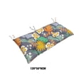 thumbnail image 2 of Kearding Cojín impermeable de poliéster para banco para máxima comodidad y protección Cojines para sillas de exterior Juegos de muebles de jardín la flor del mañana 120*50*8CM, 2 of 6