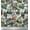 Seaweed Green, variant on Soimoi Cotton Jersey Fabric Leaves,Floral & Crystals Ocean Print Sewing Fabric Yard 58 Inch Wide